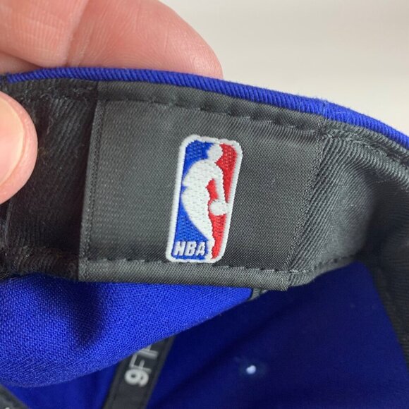 Golden State Warriors NBA Blue New Era 9Fifty Retro Crown Snapack Hat New - Picture 6 of 6